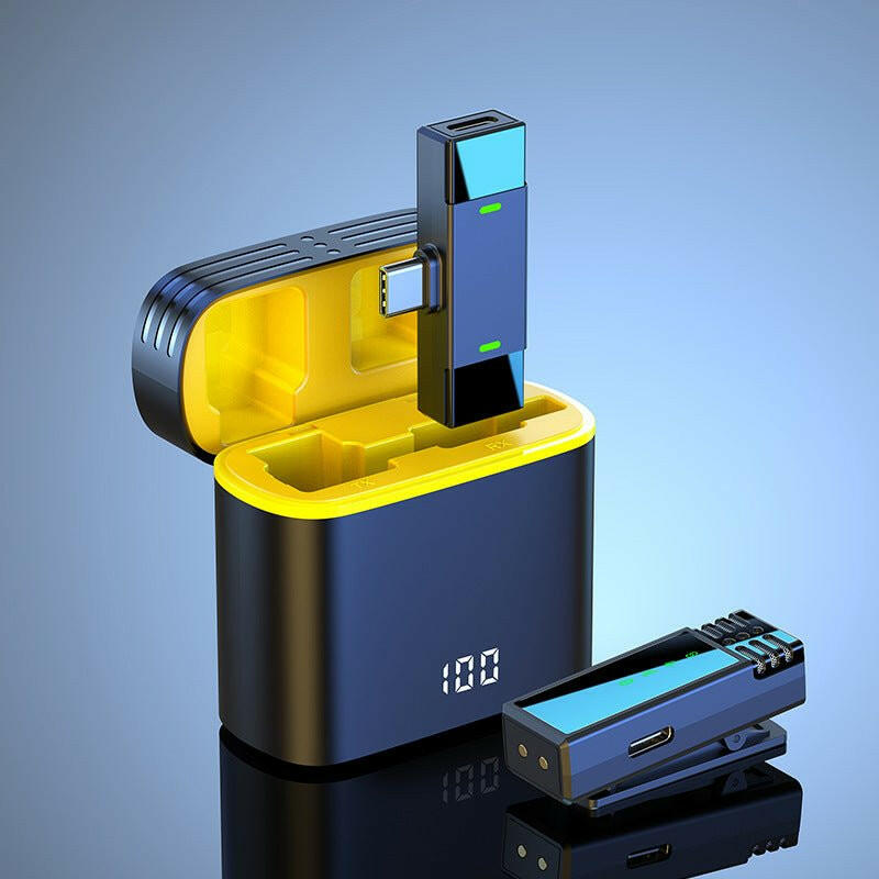 . J68 Wireless Collar Microphone – Live Video Clear Reception - GoTypical