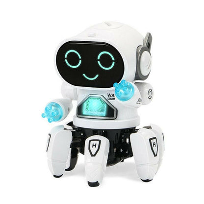 Kids Electric Robot Toy – 6-Claws LED Light Musical Dancing Robot - GoTypical