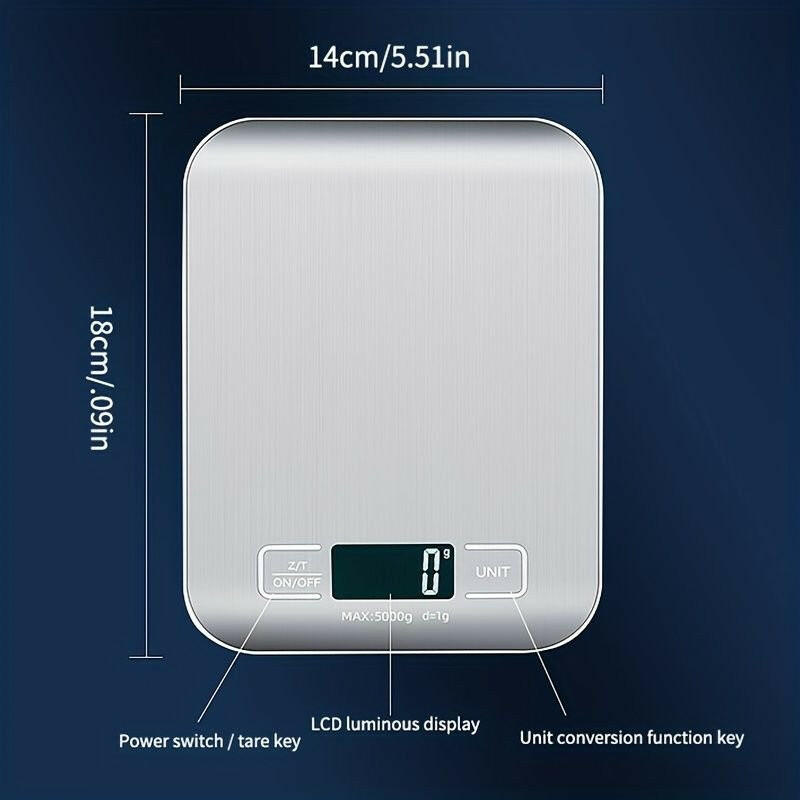 Mini Kitchen Electronic Scale – Portable Digital Precision for Cooking Baking - GoTypical