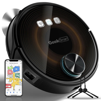 L8 Robot Vacuum Cleaner – Wi-Fi Connected LDS Navigation 2700PA Suction - GoTypical