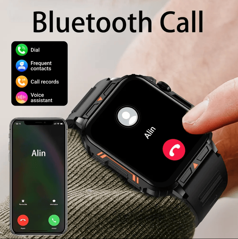 L81 Outdoor Sports Smartwatch – Waterproof with Answer Call & Big Battery - GoTypical