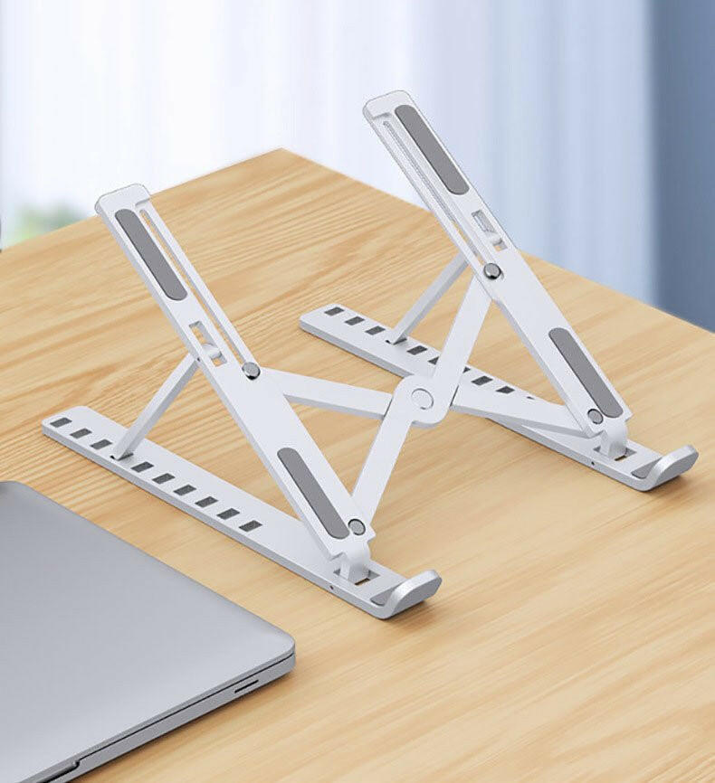 . Adjustable Laptop Stand – Folding Cooling Base, Portable - GoTypical