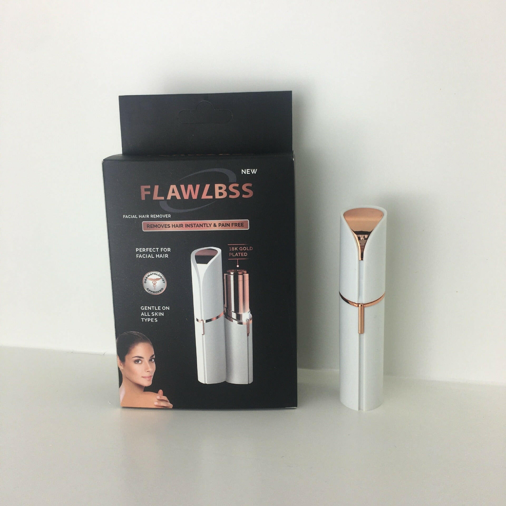 Electric Lipstick Eyebrow Trimmer – Rechargeable Precision Hair Remover Women - GoTypical