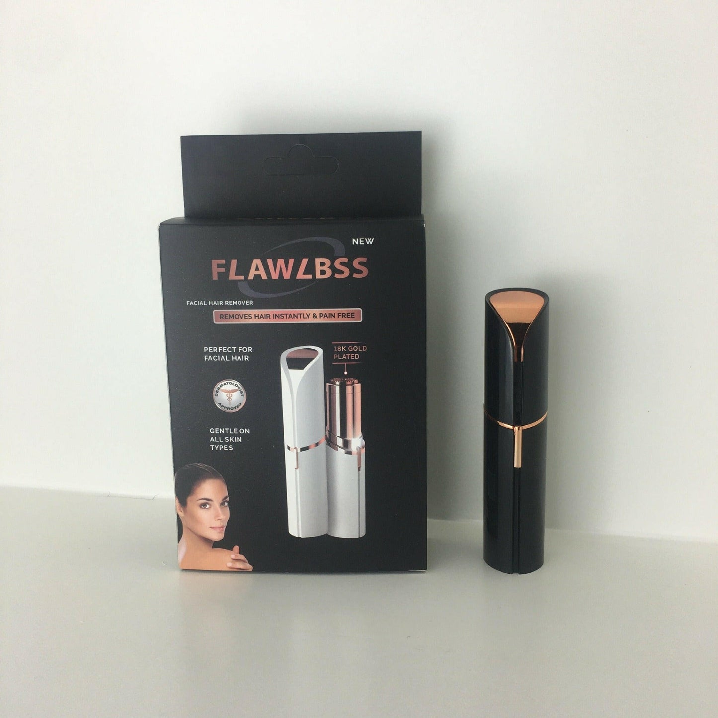 Electric Lipstick Eyebrow Trimmer – Rechargeable Precision Hair Remover Women - GoTypical