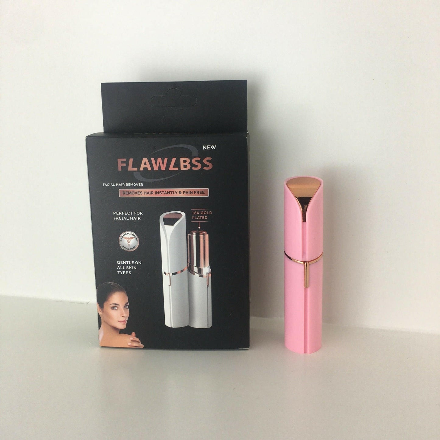 Electric Lipstick Eyebrow Trimmer – Rechargeable Precision Hair Remover Women - GoTypical