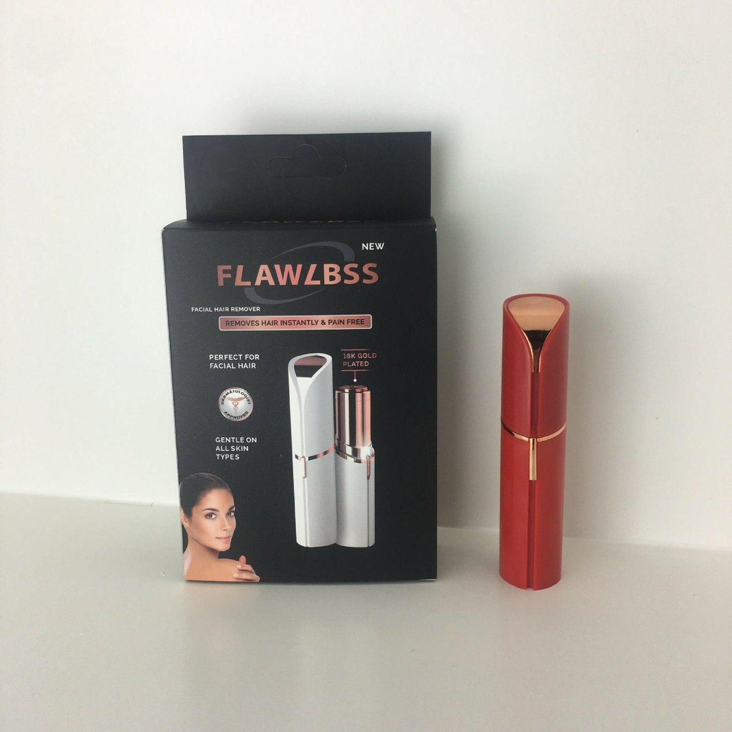 Electric Lipstick Eyebrow Trimmer – Rechargeable Precision Hair Remover Women - GoTypical