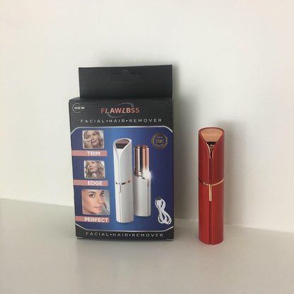 Electric Lipstick Eyebrow Trimmer – Rechargeable Precision Hair Remover Women - GoTypical