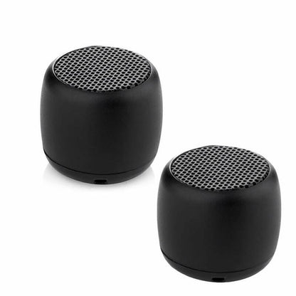 Little Wonder Bluetooth Speaker 2-Pack – Stereo, Portable, IPX6 Water Resistant - GoTypical