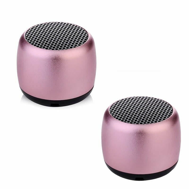 Little Wonder Bluetooth Speaker 2-Pack – Stereo, Portable, IPX6 Water Resistant - GoTypical