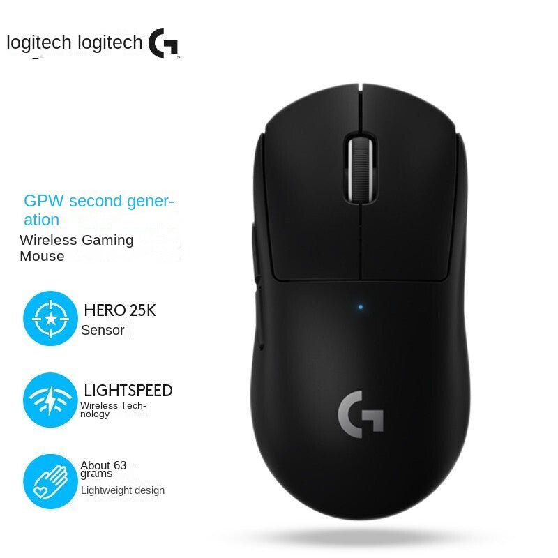 Logitech G-Pro X Superlight Wireless Mouse – White, 25600 DPI - GoTypical
