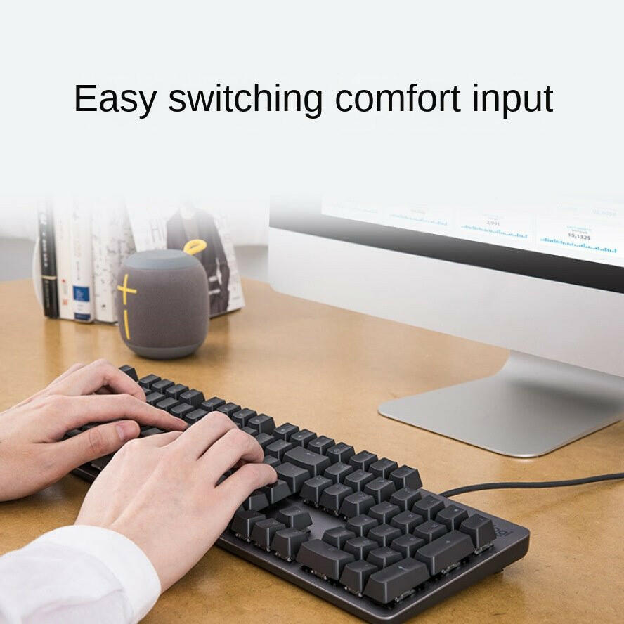 Logitech K845 Mechanical Backlit Keyboard – Wired USB, Blue/Brown/Red Axis - GoTypical