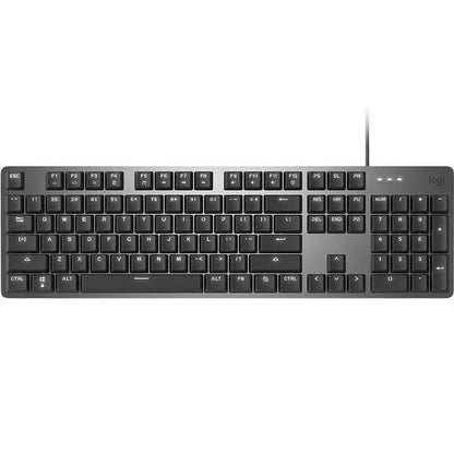 Logitech K845 Mechanical Backlit Keyboard – Wired USB, Blue/Brown/Red Axis - GoTypical