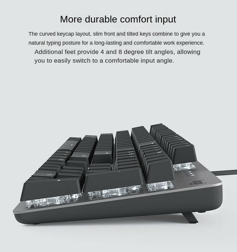 Logitech K845 Mechanical Backlit Keyboard – Wired USB, Blue/Brown/Red Axis - GoTypical