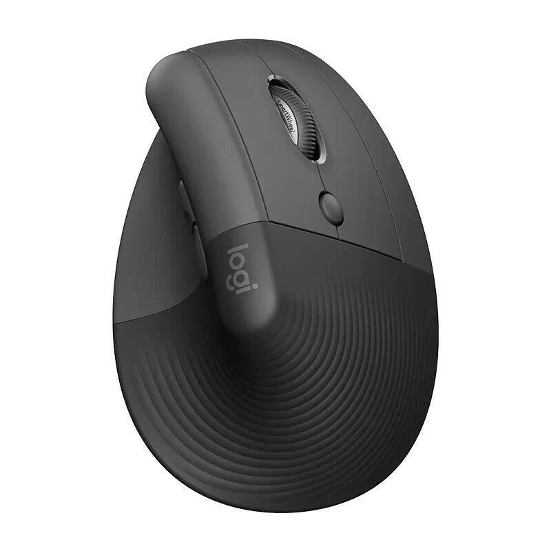 Logitech Lift Wireless Bluetooth Mouse – Ergonomic Black Office Mouse - GoTypical