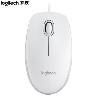 Logitech M100r Wired USB Optical Mouse – Black or White, 1000 DPI - GoTypical