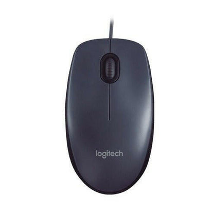 Logitech M91P Wired USB Optical Mouse – Black, 1600dpi Resolution - GoTypical