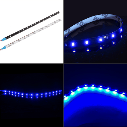 Waterproof 12V LED Strip Underbody Light – Car Motorcycle 18-Pack - GoTypical