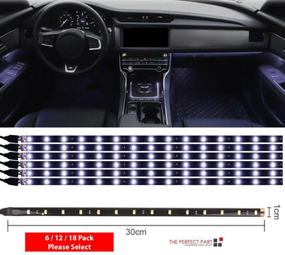 Waterproof 12V LED Strip Underbody Light – Car Motorcycle 18-Pack - GoTypical