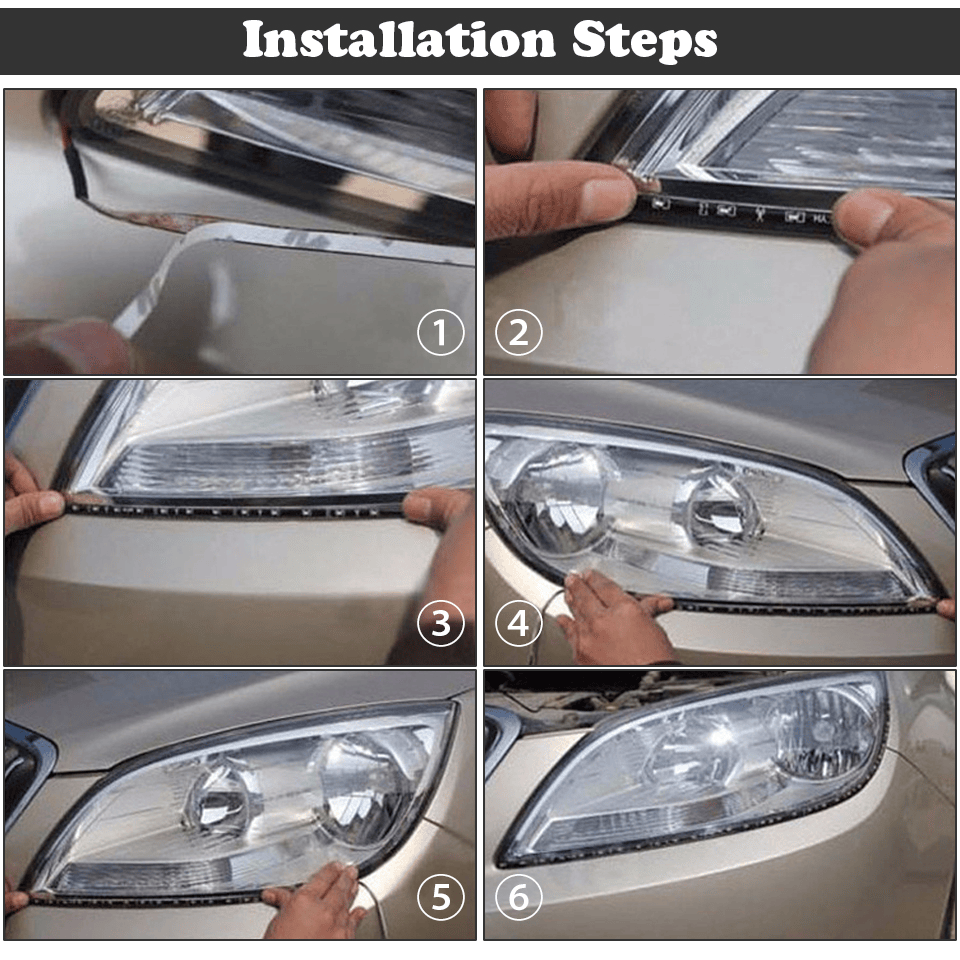 Waterproof 12V LED Strip Underbody Light – Car Motorcycle 18-Pack - GoTypical