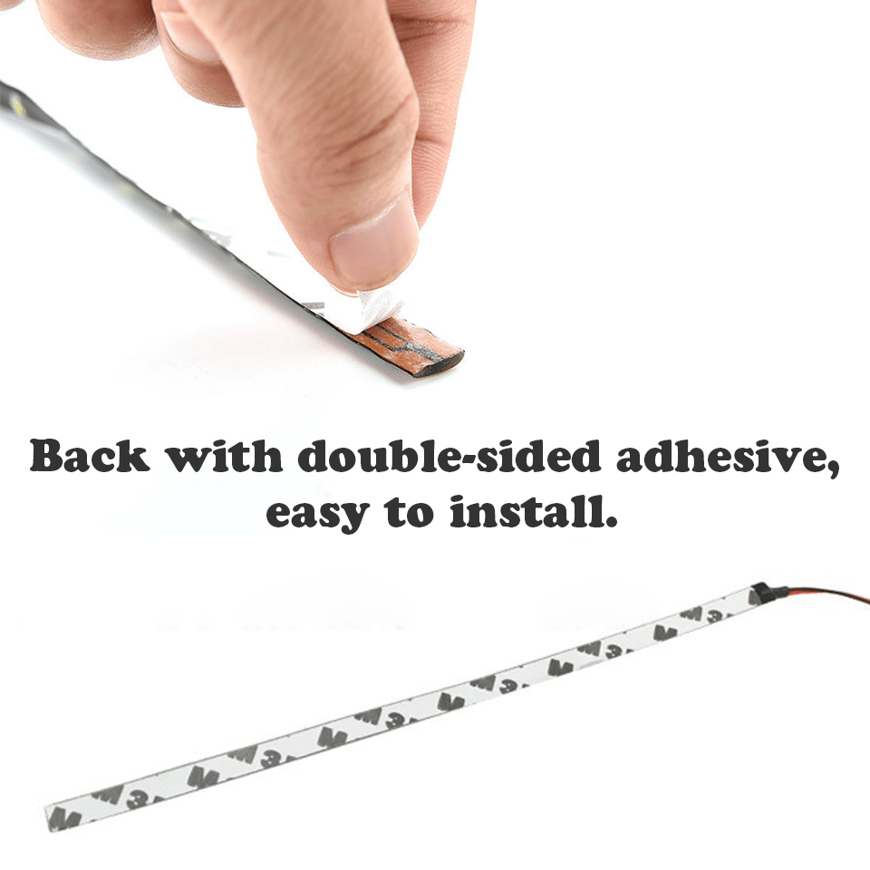 Waterproof 12V LED Strip Underbody Light – Car Motorcycle 18-Pack - GoTypical