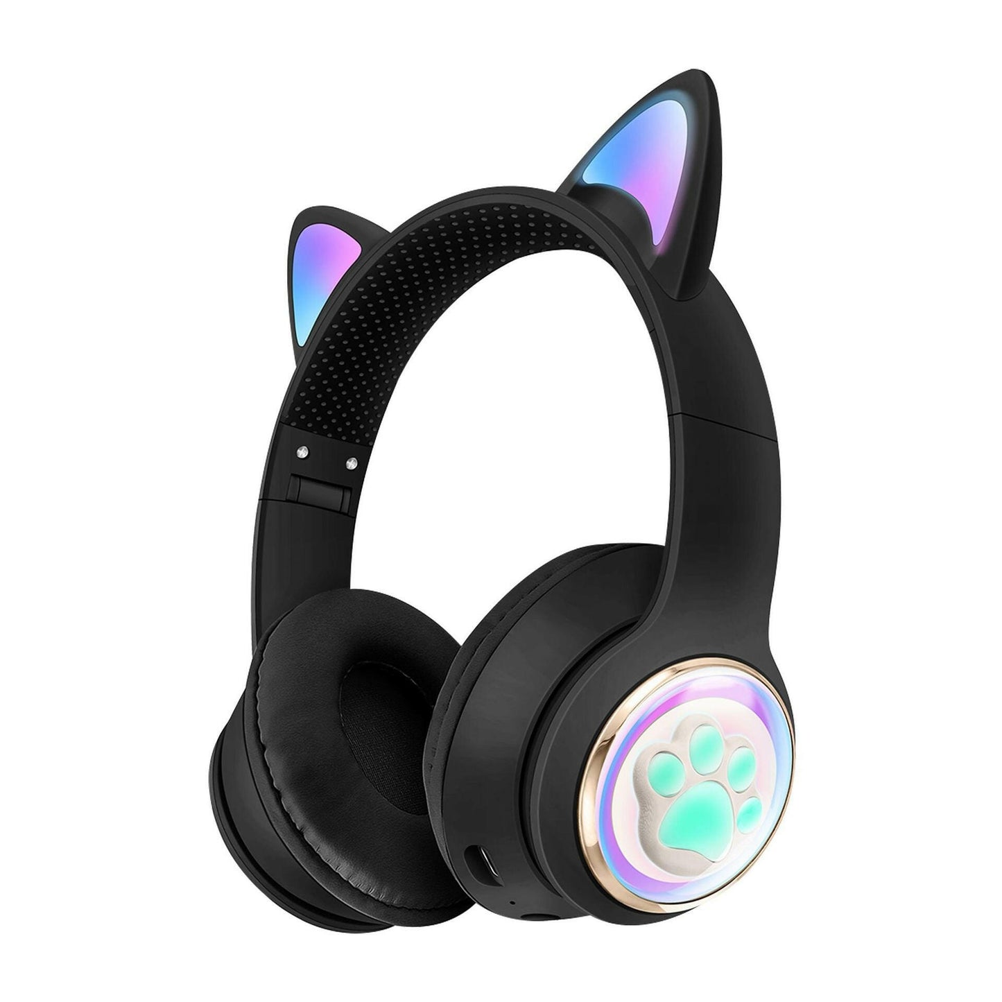 . Bluetooth Earphones – Luminous Cat Ears Gaming Wireless Headset - GoTypical