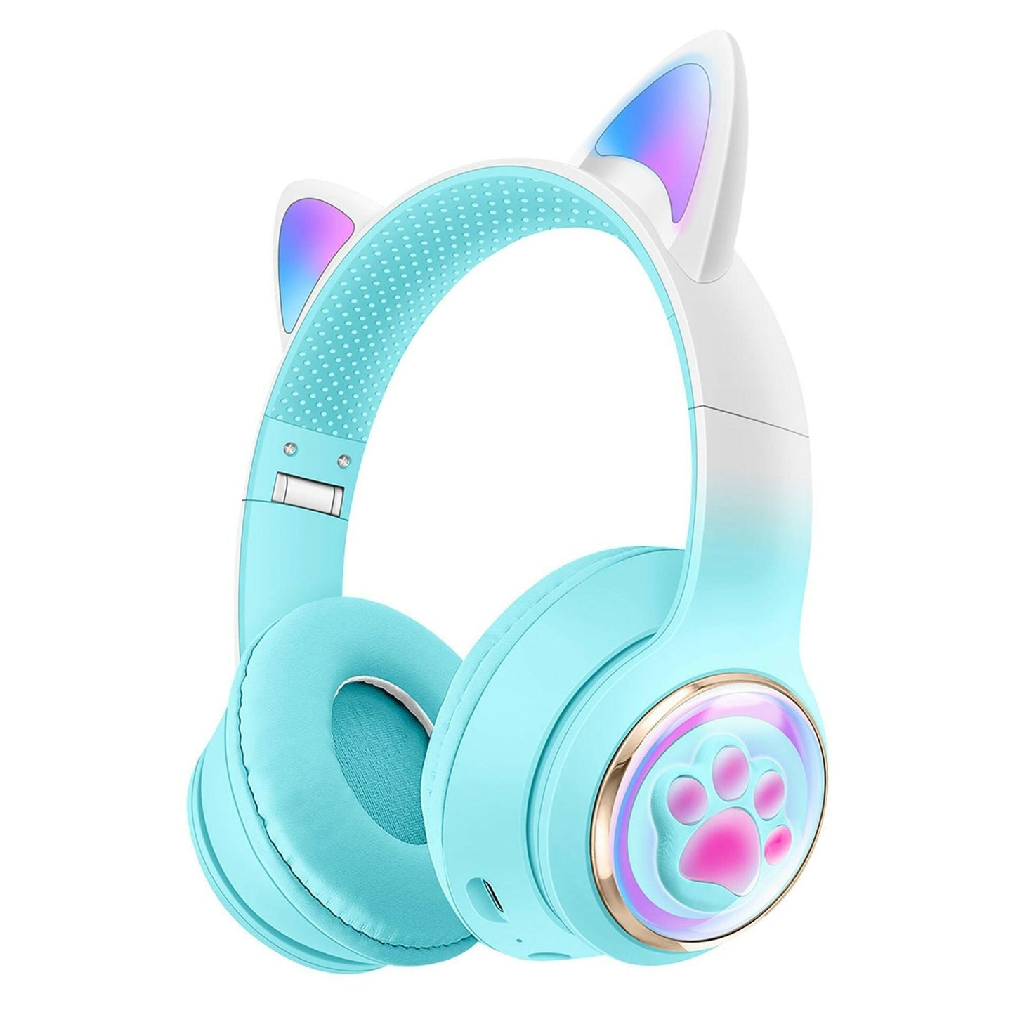 . Bluetooth Earphones – Luminous Cat Ears Gaming Wireless Headset - GoTypical