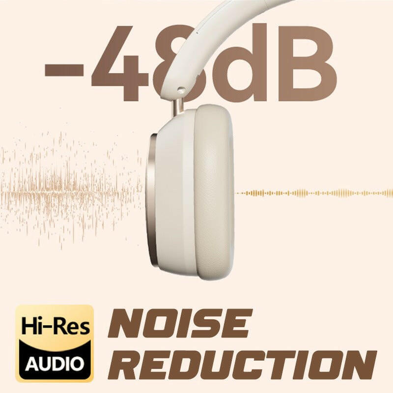 . M12 Bluetooth Earphones – Wireless ANC Head Mounted, 10H Battery - GoTypical