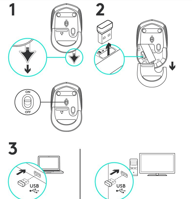 . M170 Wireless Office Mouse – Compact 2.4G Optical - GoTypical