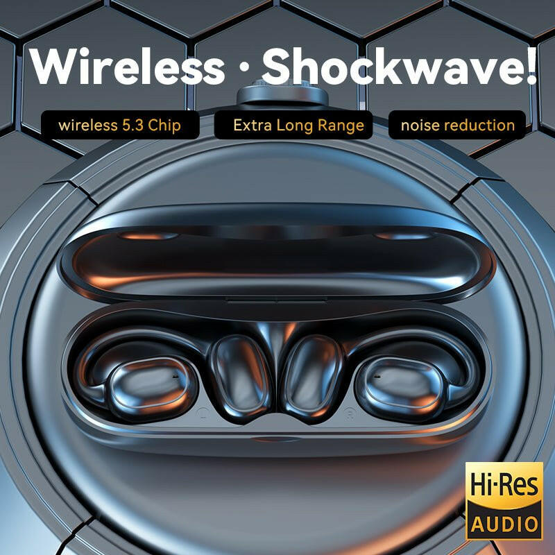 . M27 Open Type True Wireless Bluetooth Earphones – Noise Cancelling, IPX4 Waterproof - GoTypical