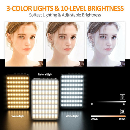. Magnetic LED Fill Light – Adjustable Brightness Conference Light - GoTypical