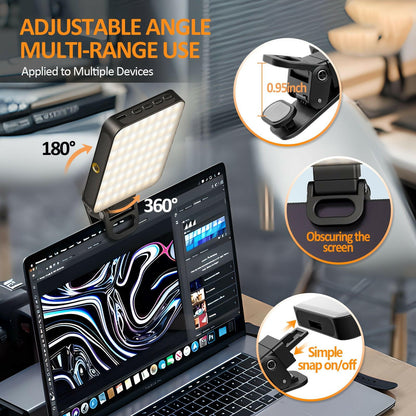 . Magnetic LED Fill Light – Adjustable Brightness Conference Light - GoTypical