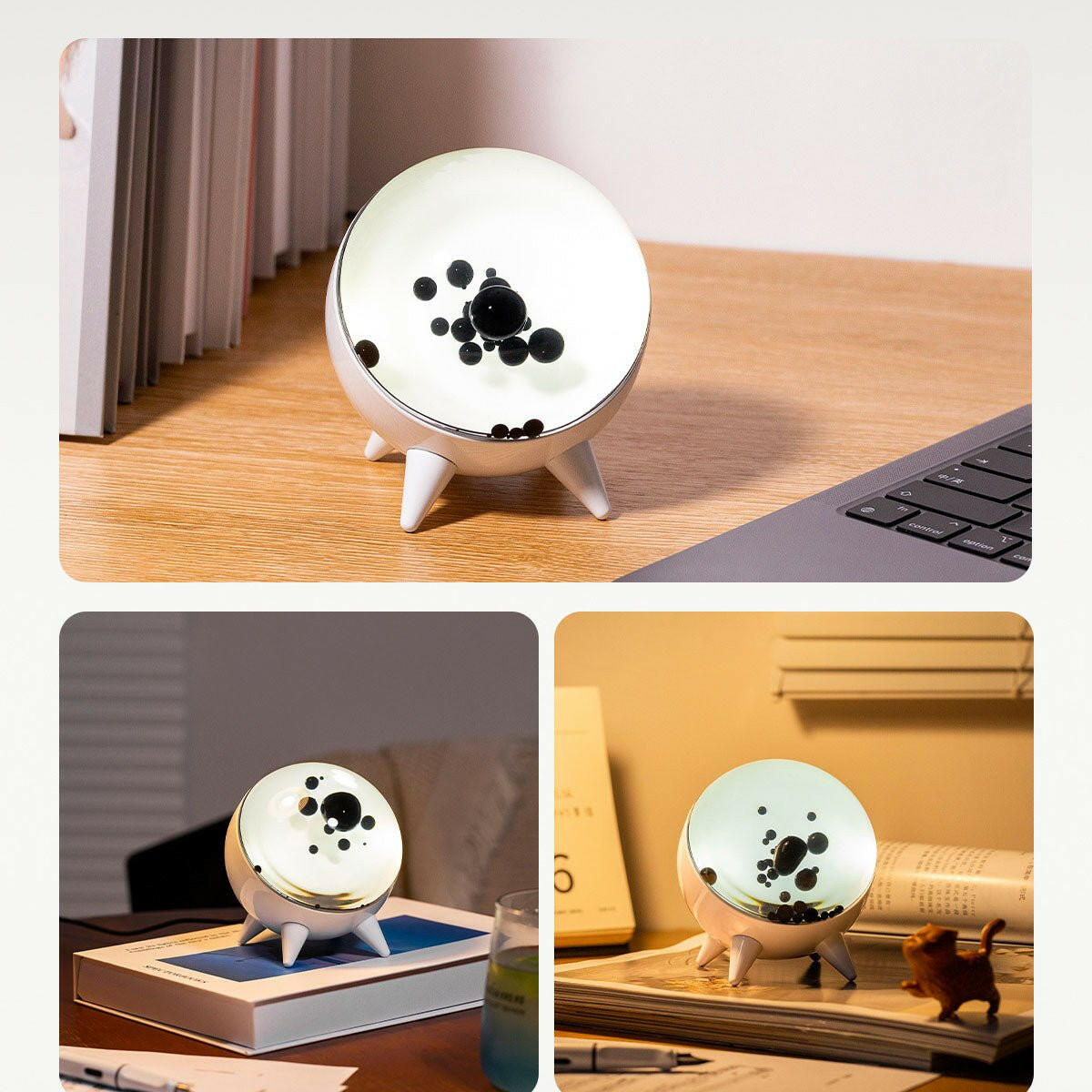 Magnetic Fluid Desktop Art – . Music Rhythm Light Visualization - GoTypical