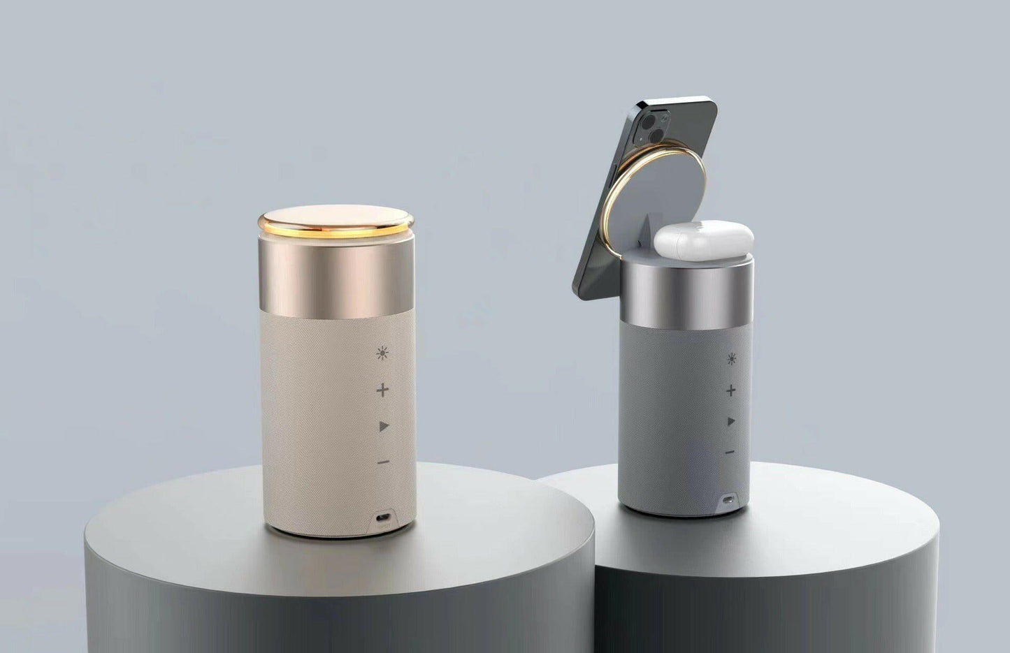 . Magnetic Wireless Charging Desk Lamp – Bluetooth Speaker & Adjustable Light - GoTypical