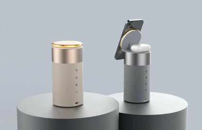 . Magnetic Wireless Charging Desk Lamp – Bluetooth Speaker & Adjustable Light - GoTypical