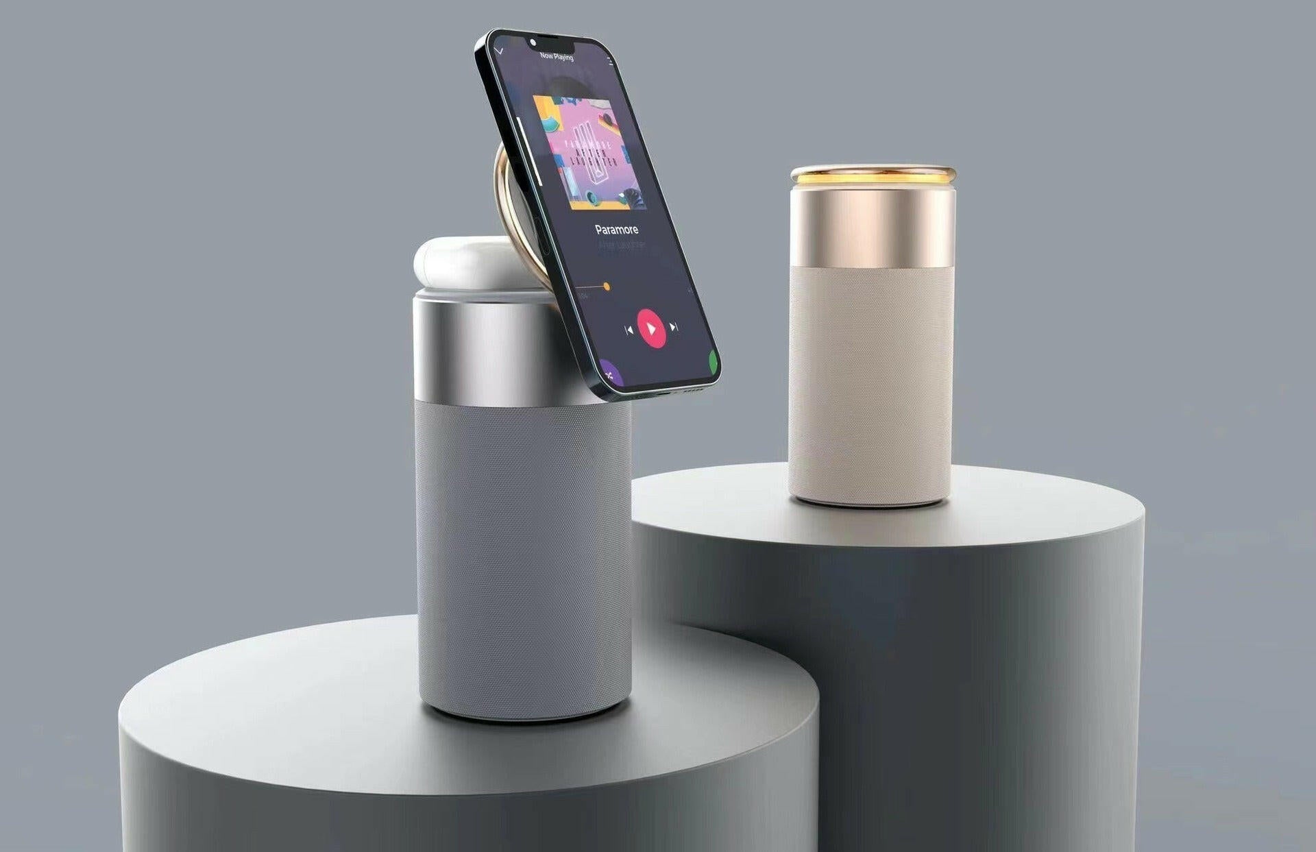 . Magnetic Wireless Charging Desk Lamp – Bluetooth Speaker & Adjustable Light - GoTypical