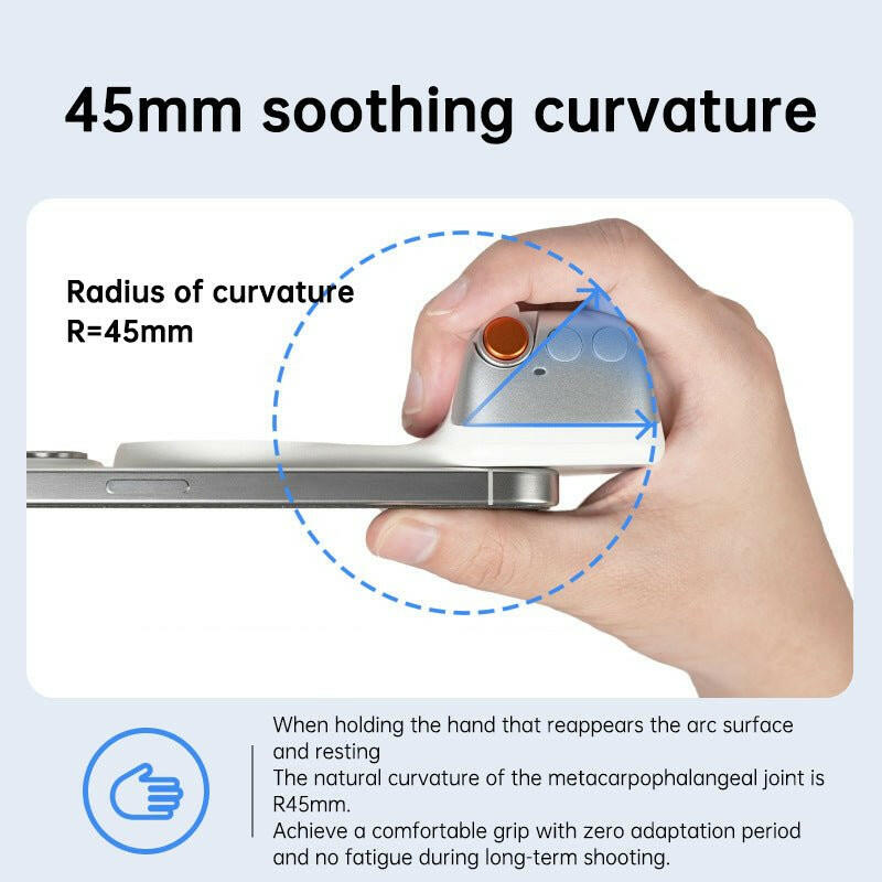 Bluetooth Stabilizer – . FunPaiLe MagSafe Compatible Photography Grip - GoTypical