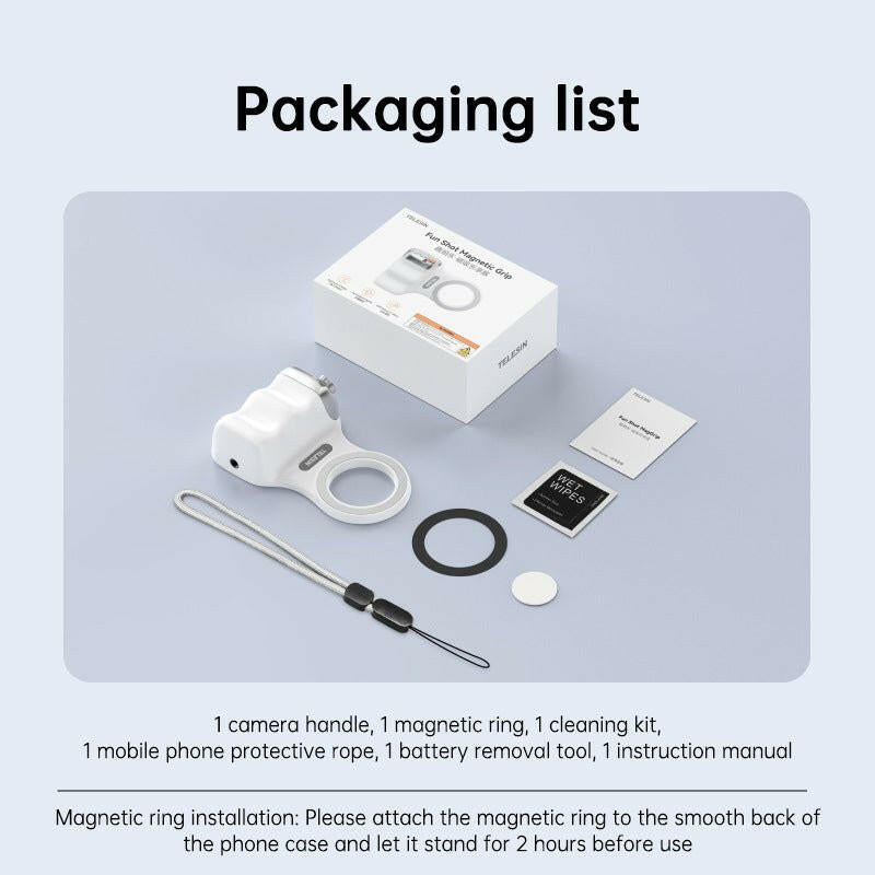 Bluetooth Stabilizer – . FunPaiLe MagSafe Compatible Photography Grip - GoTypical