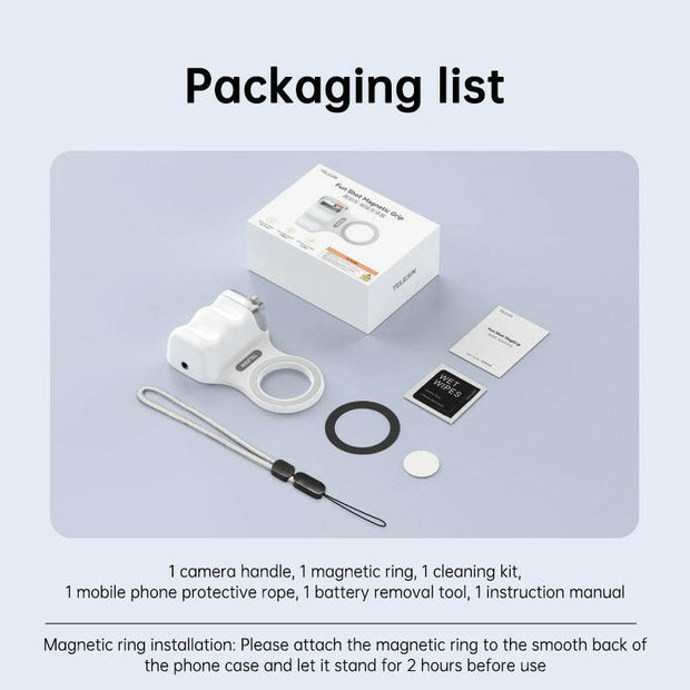 Bluetooth Stabilizer – . FunPaiLe MagSafe Compatible Photography Grip - GoTypical