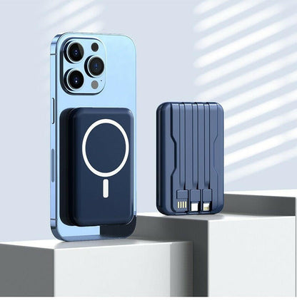 MagSafe Magnetic Wireless Power Bank – 10000mAh Compact Fast Charger iPhone - GoTypical