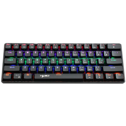 . Mechanical Keyboard 61 Keys Wired RGB Blue Axis Type-C - GoTypical
