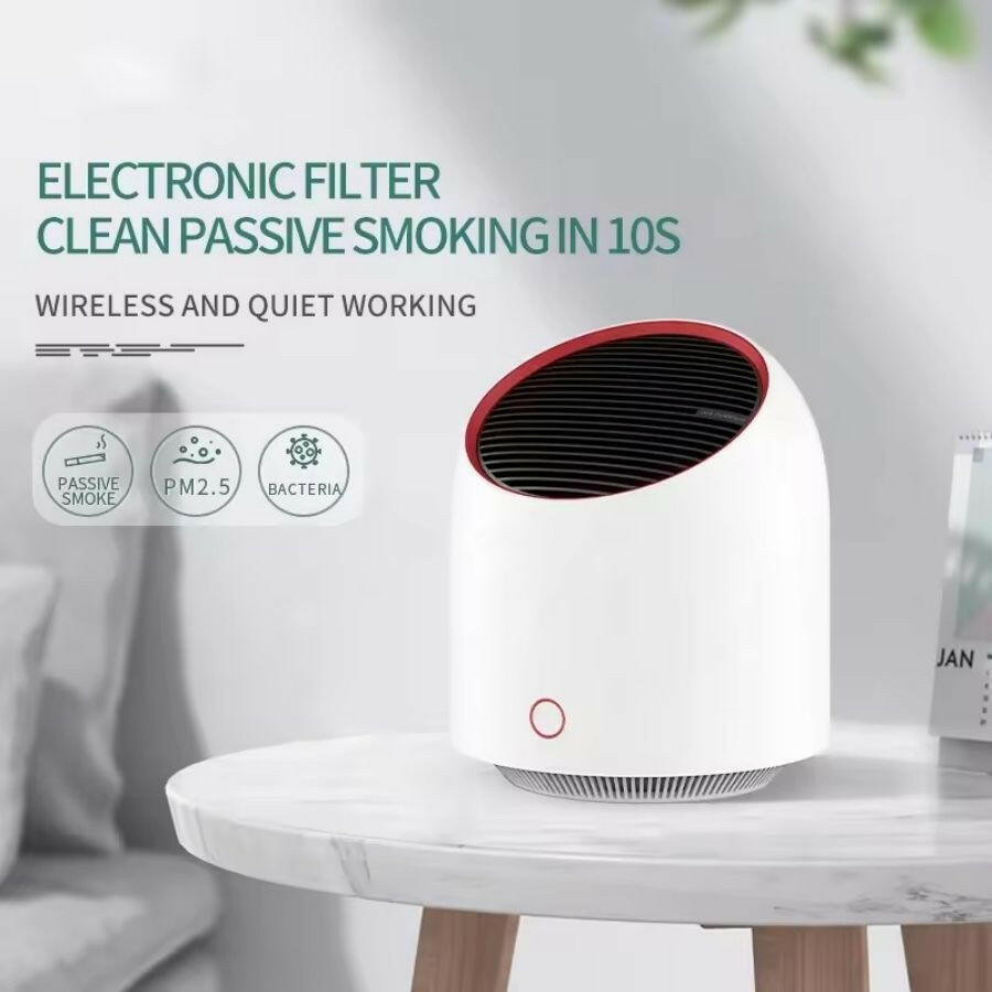 . Mini Air Purifier – Portable USB Rechargeable HEPA Filter - GoTypical