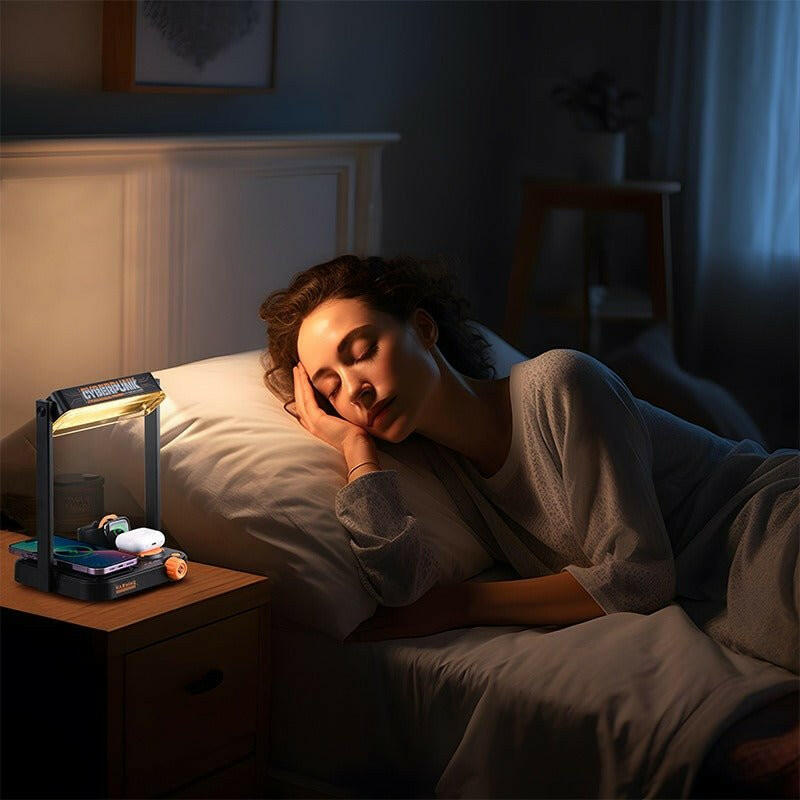 . 3-in-1 Wireless Charging Night Light – Adjustable Brightness - GoTypical