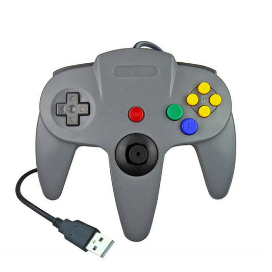 . N64 USB Wired Game Controller – ABS Retro Classic Design - GoTypical