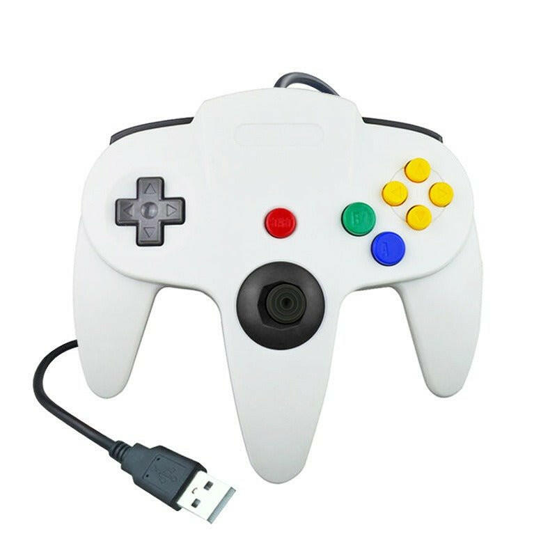 . N64 USB Wired Game Controller – ABS Retro Classic Design - GoTypical