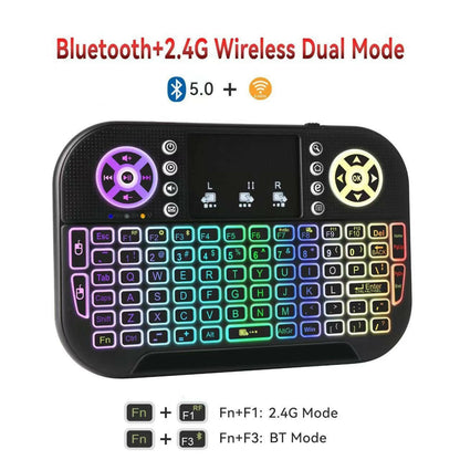 . N8 Air Mini Flying Mouse Keyboard – RGB Backlit Portable - GoTypical