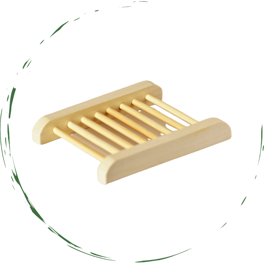 Bamboo Soap Dish – Natural Eco-Friendly Bathroom Accessory with Drainage - GoTypical