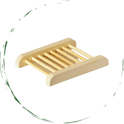 Bamboo Soap Dish – Natural Eco-Friendly Bathroom Accessory with Drainage - GoTypical