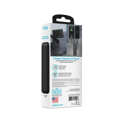 Naztech 4000mAh USB-C + USB Power Bank – Dual Output, Portable Charger - GoTypical