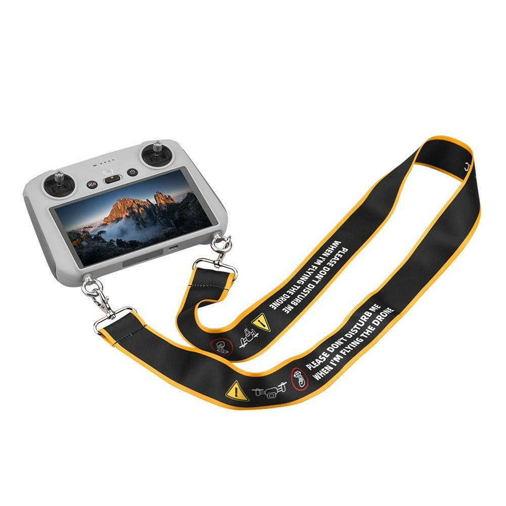 . DJI RC Remote Control Neck Strap – Safety Slogan, DJI Mini 3 Pro - GoTypical