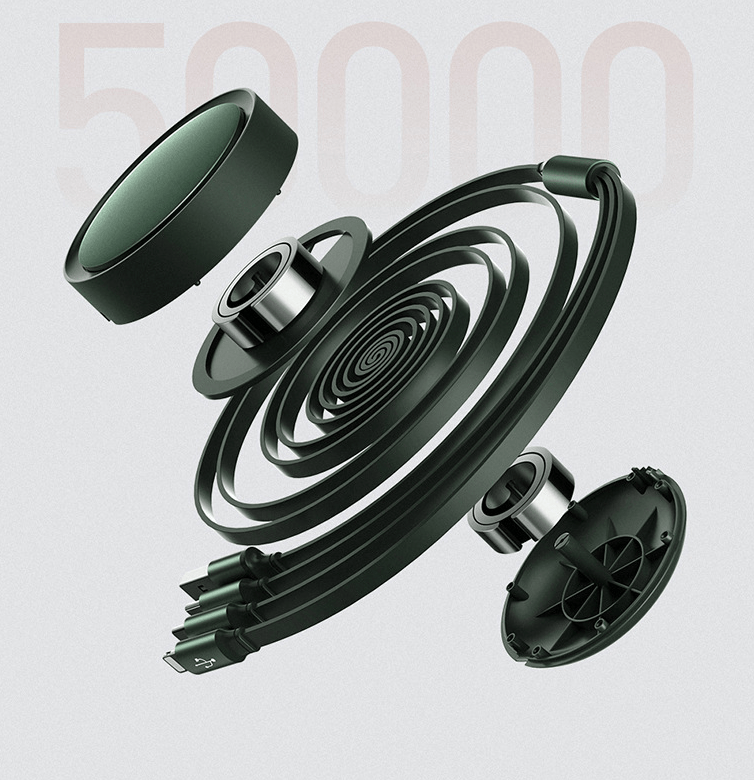 . 3-in-1 Fast Charging Data Cable – Neutral Color Extension - GoTypical